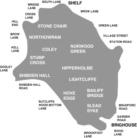 map of the practice area